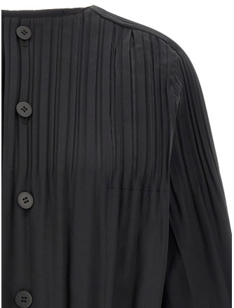 Пальто PLEATS PLEASE ISSEY MIYAKE 'Smooth Coat' (PP68ZC89115) #