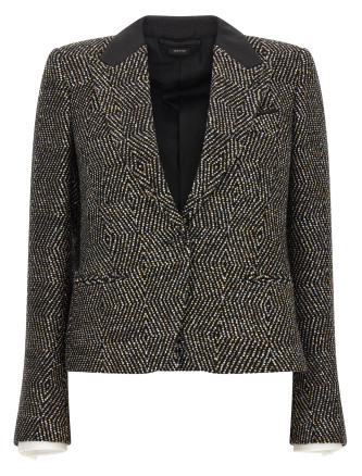Tweed boyfriend jacket
