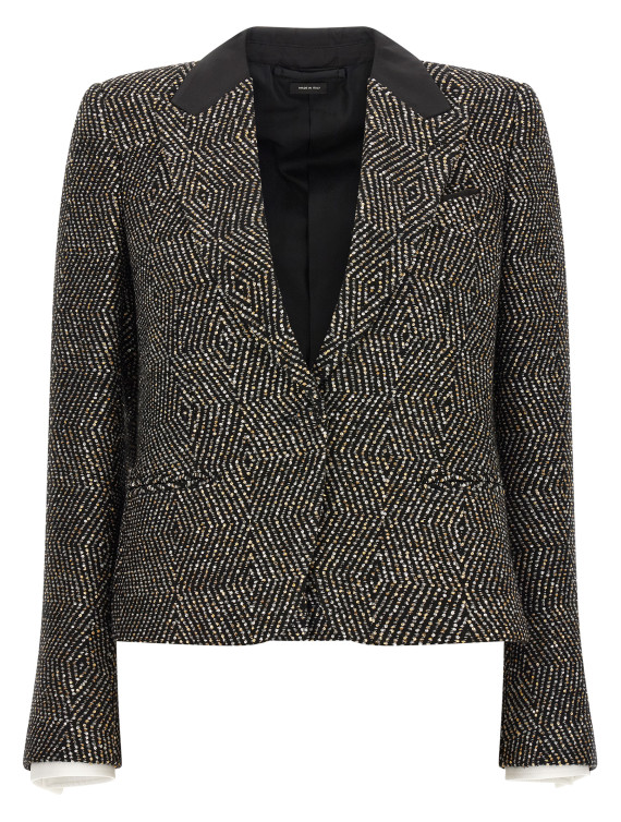 Жакет TOM FORD Tweed boyfriend jacket (GI3146FAX1858YND) #1