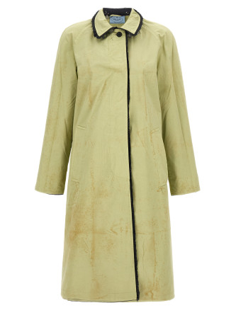 Пальто PRADA 2-in-1 Wales mouliné coat (P680TRSOOO6707F0OLY) #