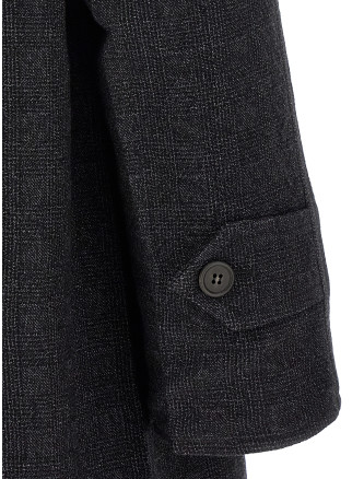 Пальто PRADA 2-in-1 Wales mouliné coat (P680TRSOOO6707F0OLY) #