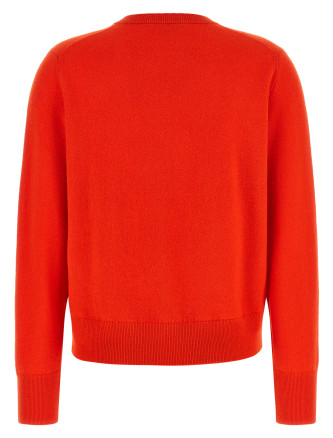 Свитер VINCE Red cashmere V-neck sweater (V067779665614CRM) #