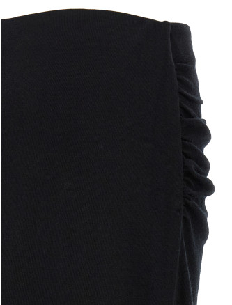 Юбка VINCE Black waist draped skirt (V137884817001BLK) #