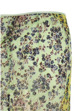 Юбка макси DRIES VAN NOTEN Floral patchwork skirt (2620108024157608) #