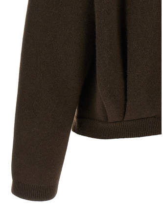 Кардиган VINCE Brown flap pockets cardigan (V217279943306SMT) #