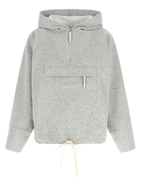 Худи CO Grey scuba jersey hoodie (6624CSNL040) #1