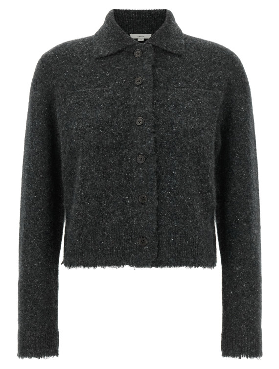 Кардиган VINCE Grey Donegal finish cardigan (V215779955081DCD) #1