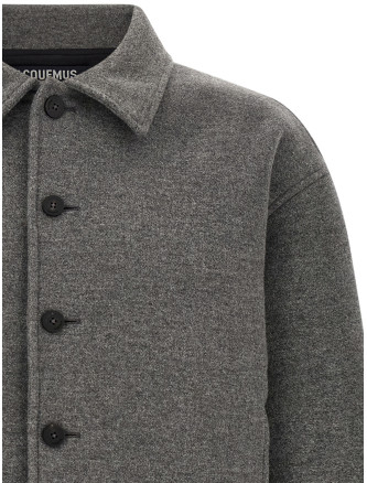 Куртка JACQUEMUS 'Le Bomber Feltro' (25HOUM00107BW00624950) #