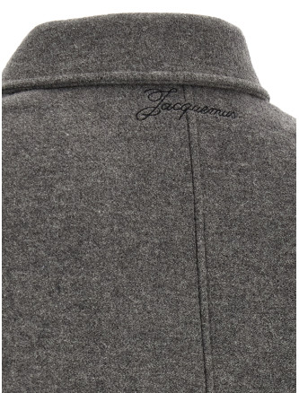 Куртка JACQUEMUS 'Le Bomber Feltro' (25HOUM00107BW00624950) #
