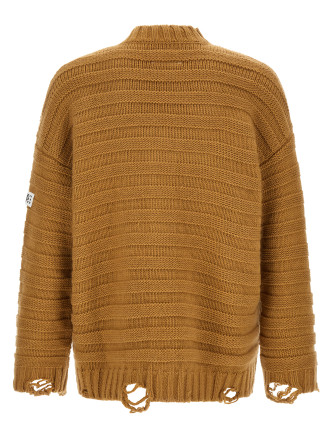 Кардиган MM6 MAISON MARGIELA 'Distressed' (SH0HP0005M13040156) #