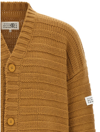 Кардиган MM6 MAISON MARGIELA 'Distressed' (SH0HP0005M13040156) #