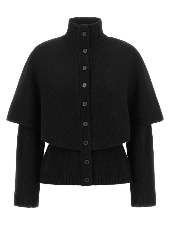 Кардиган VINCE Black cape cardigan (V217279956001BLK) #1