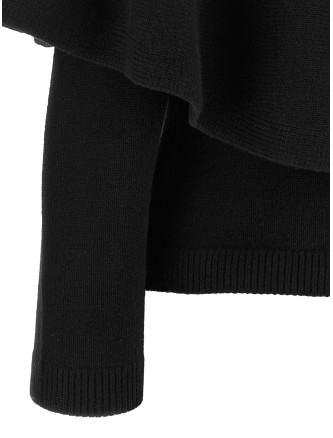 Кардиган VINCE Black cape cardigan (V217279956001BLK) #