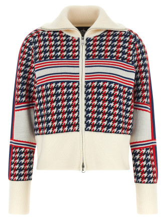 Кардиган PERFECT MOMENT Houndstooth merino wool cardigan