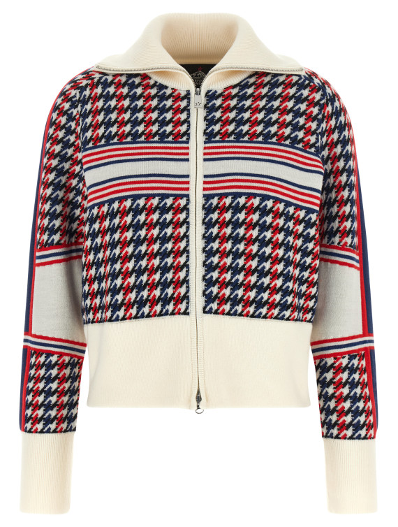 Кардиган PERFECT MOMENT Houndstooth merino wool cardigan (W30014961739) #1