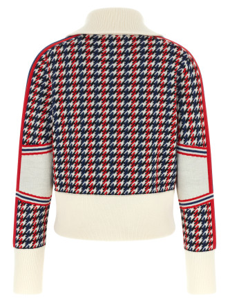 Кардиган PERFECT MOMENT Houndstooth merino wool cardigan (W30014961739) #