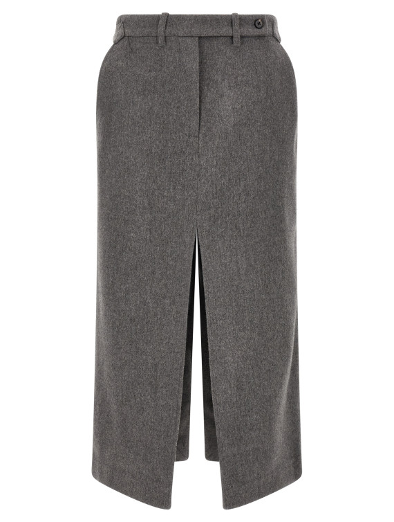 Юбка CO Wool and cashmere tailored skirt (3210BWCF026) #1