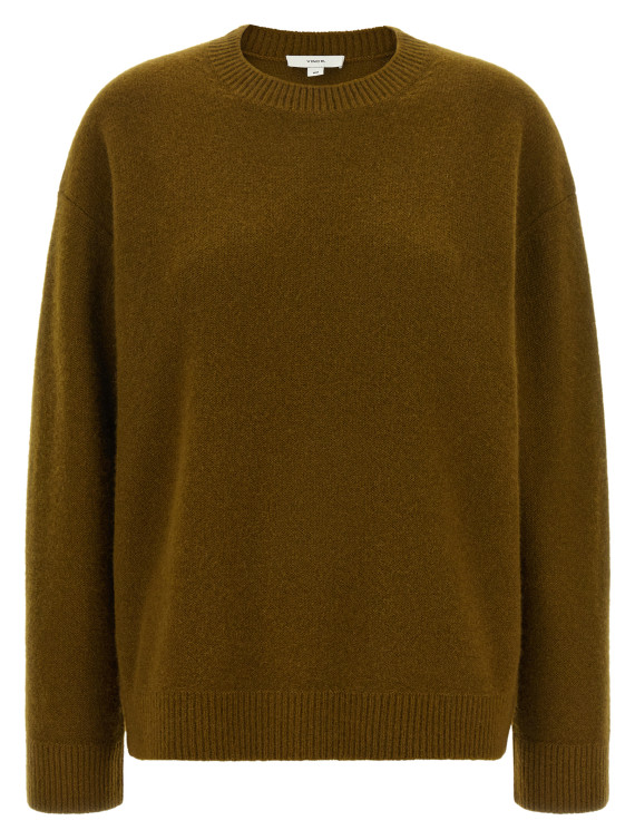 Свитер VINCE Green round-neck cashmere sweater (V162379817451MOO) #1