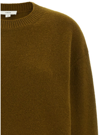 Свитер VINCE Green round-neck cashmere sweater (V162379817451MOO) #