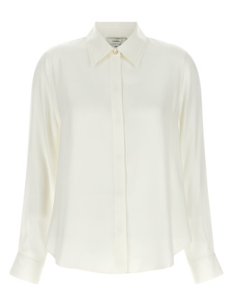 Рубашка VINCE Double white collar shirt