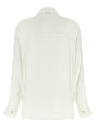 Рубашка VINCE Double white collar shirt (V101213264101OWH) #