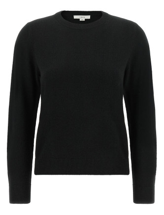 Свитер VINCE Black cashmere crew neck sweater