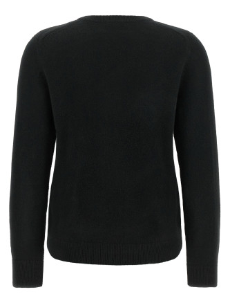 Свитер VINCE Black cashmere crew neck sweater (V217379966001BLK) #