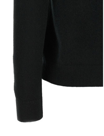 Свитер VINCE Black cashmere crew neck sweater (V217379966001BLK) #