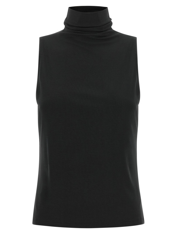 Свитер VINCE Black jersey turtleneck sweater (V054084310001BLK) #1
