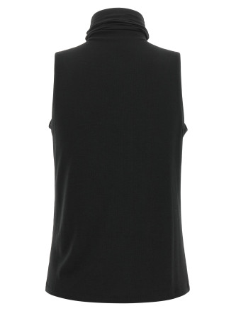 Свитер VINCE Black jersey turtleneck sweater (V054084310001BLK) #