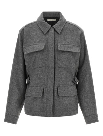 Grey 'Workwear' overshirt