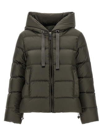 Green 'Oceano' down jacket