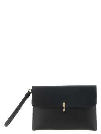 Black 'Bettina' clutch