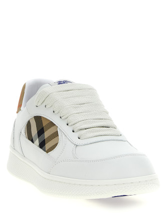 Кроссовки BURBERRY 'Terrace' (8108649WHITESANDIPCHK) #