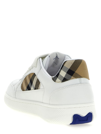 Кроссовки BURBERRY 'Terrace' (8108649WHITESANDIPCHK) #