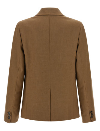 Жакет VINCE Brown wool single-breasted blazer (V220891694200CYN) #