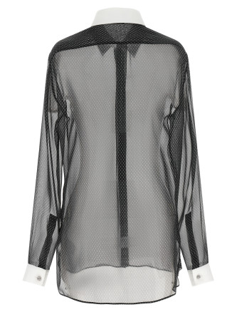 Рубашка TOM FORD Lozenge chiffon shirt (CA3356FAP267NWG) #