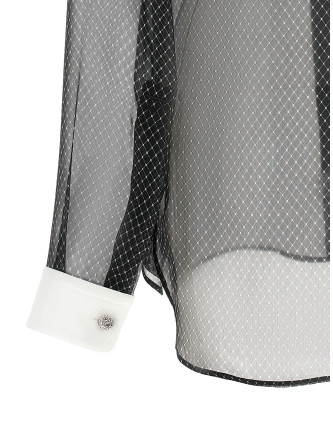 Рубашка TOM FORD Lozenge chiffon shirt (CA3356FAP267NWG) #