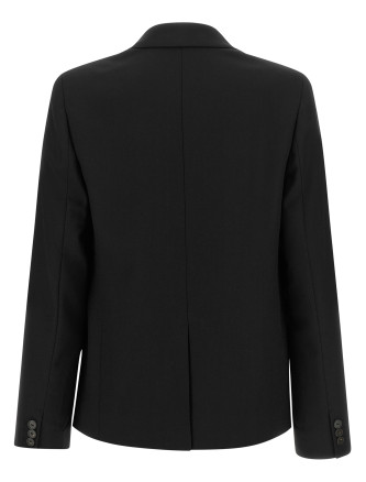 Жакет VINCE Black wool single-breasted blazer (V220891694001BLK) #