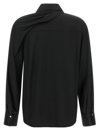 Рубашка VINCE 'Scarf-Tie' (V207013277001BLK) #