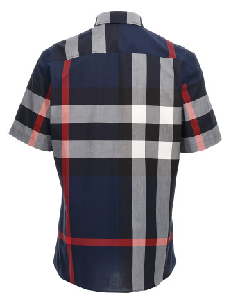 Рубашка BURBERRY 'Summerton' (8079592NAVYIPCHECK) #