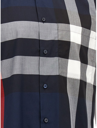 Рубашка BURBERRY 'Summerton' (8079592NAVYIPCHECK) #