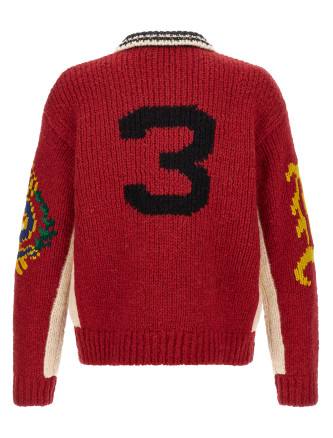 Свитер POLO RALPH LAUREN Red polo collar sweater (710B28791001) #