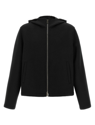 Куртка FENDI Black blouson inside FF Zucca