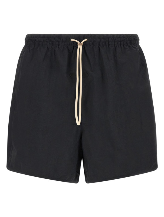 Плавательные шорты FEAR OF GOD ESSENTIAL Logo patch swim shorts (RW003020031) #1