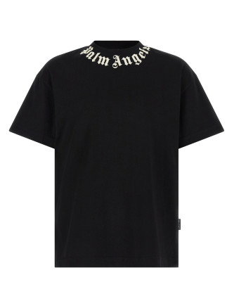 Футболка PALM ANGELS 'Neck Logo Regular'