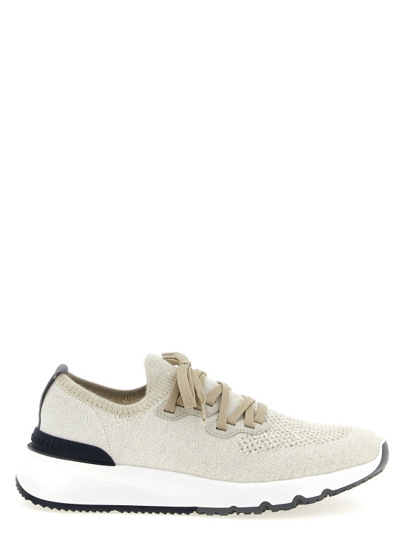 Кроссовки BRUNELLO CUCINELLI Knitted sneakers (MZUKISO250CW751) #1