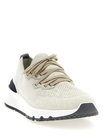 Кроссовки BRUNELLO CUCINELLI Knitted sneakers (MZUKISO250CW751) #