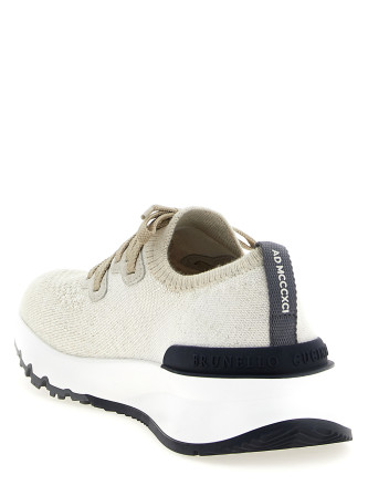 Кроссовки BRUNELLO CUCINELLI Knitted sneakers (MZUKISO250CW751) #
