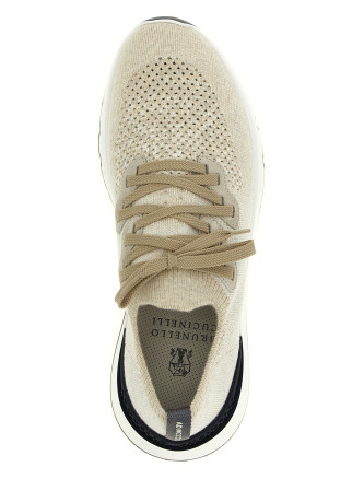 Кроссовки BRUNELLO CUCINELLI Knitted sneakers (MZUKISO250CW751) #